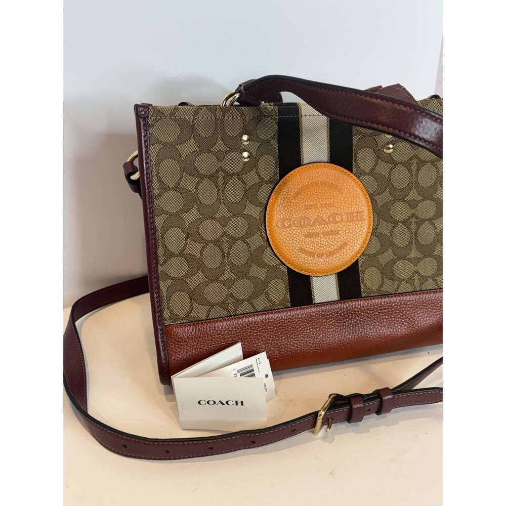 Coach Dempsey Carryall in Signature Jacquard with